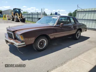 1978 Chevrolet Monte Carlo with VIN 1Z37U81479578, listed as a Copart auction lot 63252805 with 68,608 mi miles and Clean title. Bid and sale history available at DreamBid. Image 1.