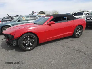 2013 Chevrolet Camaro LT z VIN 2G1FC3D37D9210543, wystawiony jako Copart lot #50565985 z przebiegiem 117 318 mil mil oraz Szkoda całkowita • Salvage title. Historia ofert i sprzedaży dostępna na DreamBid. Obrazek 1.