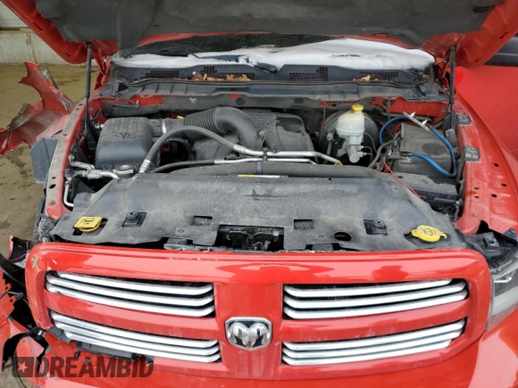 2013 Ram 1500 Express with VIN 3C6JR6AT2DG572606, listed as a Copart auction lot 45458575 with 176,191 mi miles and Salvage title. Bid and sale history available at DreamBid. Image 11.