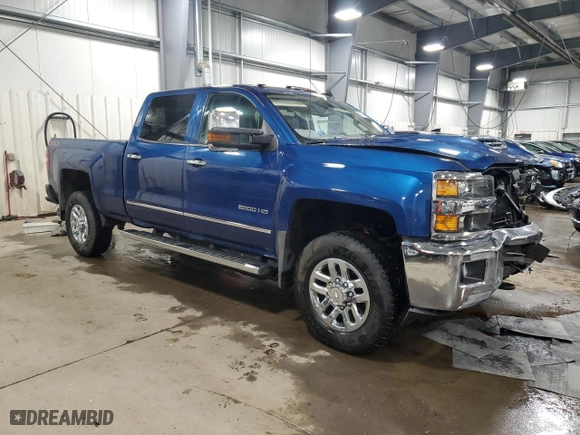 2018 Chevrolet Silverado 3500HD LTZ with VIN 1GC4K0CY4JF141553, listed as a Copart auction lot 43210405 with 169,407 mi miles and Salvage Title. Bid and sale history available at carsss.com. Image 4.
