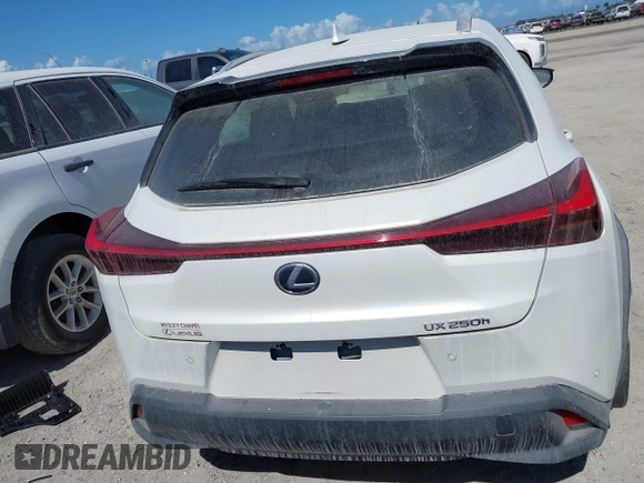 2021 Lexus UX with VIN JTHP9JBH4M2044900, listed as a IAAI auction lot 40543882 with 1 mi miles. Bid and sale history available at carsss.com. Image 17.