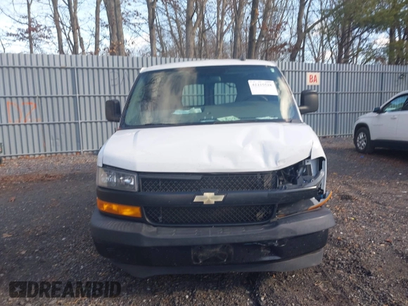 2020 Chevrolet Express Cargo with VIN 1GCWGAFPXL1145075, listed as a IAAI auction lot 41215528 with 115,466 mi miles and . Bid and sale history available at DreamBid. Image 12.