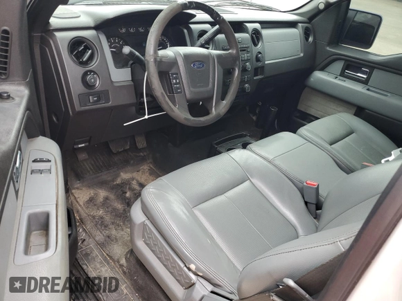 2012 Ford F-150 XL with VIN 1FTMF1EM5CKD32042, listed as a Copart auction lot 70772444 with 138,127 mi miles and Salvage title. Bid and sale history available at DreamBid. Image 8.