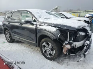2021 Hyundai Santa Fe SE with VIN 5NMS1DAJ4MH347227, listed as a Copart auction lot 43447315 with 72,702 mi miles and Salvage Title. Bid and sale history available at carsss.com. Image 4.