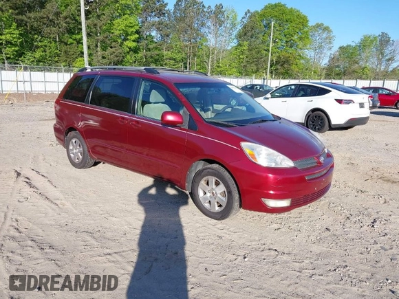 2004 Toyota Sienna XLE with VIN 5TDZA22C94S171128, listed as a IAAI auction lot 42053230 with 255,612 mi miles. Bid and sale history available at carsss.com. Image 1.