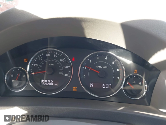 2008 Jeep Grand Cherokee Laredo with VIN 1J8GR48K08C233266, listed as a IAAI auction lot 41291164 with 159,208 mi miles. Bid and sale history available at carsss.com. Image 7.