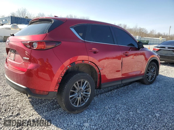 2020 Mazda CX-5 Sport with VIN JM3KFABM5L0763270, listed as a Copart auction lot 50198665 with 0 mi miles and Salvage Title. Bid and sale history available at carsss.com. Image 3.