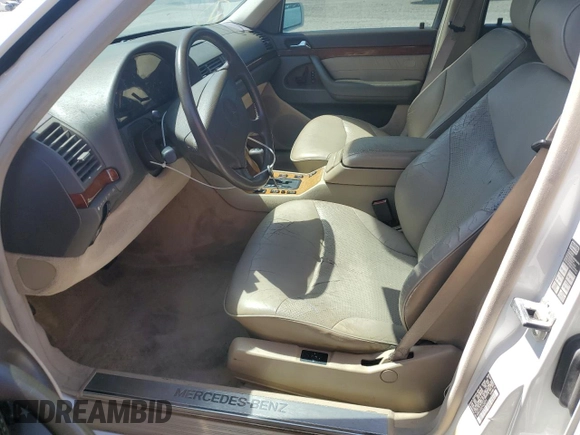 1997 Mercedes-Benz S-Class with VIN WDBGA33G2VA340711, listed as a Copart auction lot 52647695 with 90,224 mi miles and Salvage Title. Bid and sale history available at carsss.com. Image 7.