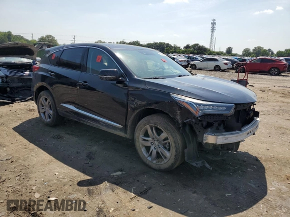 2020 Acura RDX Advance z VIN 5J8TC2H7XLL009116, wystawiony jako Copart lot #62276695 z przebiegiem 94 532 mil mil oraz Szkoda całkowita • Salvage title. Historia ofert i sprzedaży dostępna na DreamBid. Obrazek 4.
