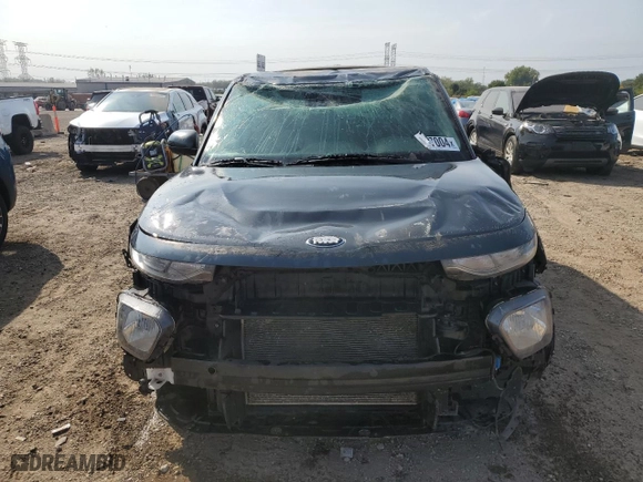 2021 Kia Soul EX with VIN KNDJ33AU4M7740940, listed as a Copart auction lot 71097004 with 82,593 mi miles and Salvage Title. Bid and sale history available at carsss.com. Image 5.