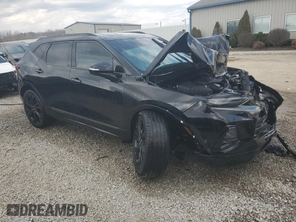 2021 Chevrolet Blazer RS z VIN 3GNKBERS5MS528692, wystawiony jako Copart lot #48806655 z przebiegiem 48 422 mil mil oraz Szkoda całkowita • Salvage title. Historia ofert i sprzedaży dostępna na DreamBid. Obrazek 4.