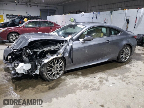 2019 Lexus RC 300 with VIN JTHS85BC5K5005043, listed as a Copart auction lot 87729815 with 63,341 mi miles and Salvage title. Bid and sale history available at DreamBid. Image 1.