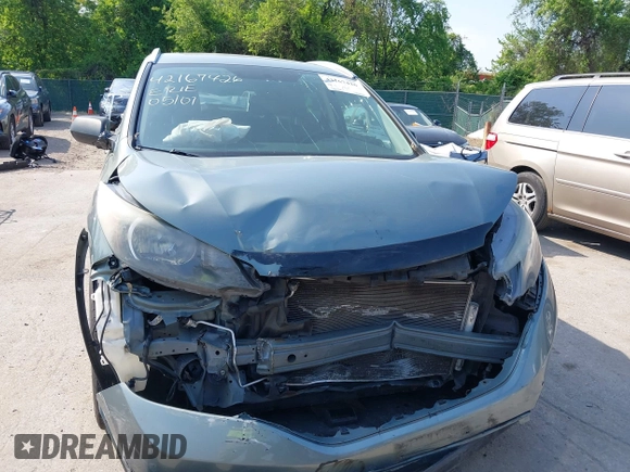 2012 Honda CR-V EX-L with VIN JHLRM4H75CC020481, listed as a IAAI auction lot 42167426 with 187,540 mi miles and . Bid and sale history available at DreamBid. Image 6.