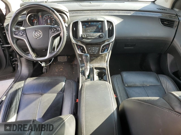 2014 Buick LaCrosse Leather with VIN 1G4GB5G37EF277461, listed as a Copart auction lot 49537795 with 165,043 mi miles and Salvage Title. Bid and sale history available at DreamBid. Image 8.