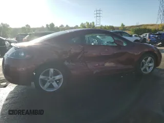 2007 Mitsubishi Eclipse GS with VIN 4A3AK24F57E010932, listed as a Copart auction lot 73707004 with 134,175 mi miles and Salvage Title. Bid and sale history available at carsss.com. Image 3.
