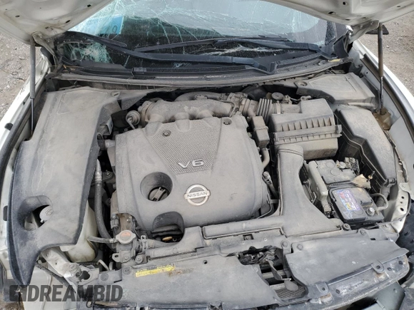 2014 Nissan Maxima SV with VIN 1N4AA5AP0EC471118, listed as a Copart auction lot 49008295 with 98,501 mi miles and Salvage title. Bid and sale history available at DreamBid. Image 12.