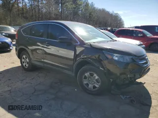 2013 Honda CR-V LX with VIN 5J6RM3H30DL034482, listed as a Copart auction lot 46320545 with 185,809 mi miles and Salvage Title. Bid and sale history available at carsss.com. Image 4.