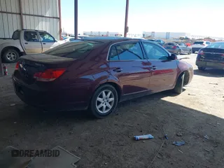2007 Toyota Avalon XL with VIN 4T1BK36B87U170165, listed as a IAAI auction lot 41742537 with 183,351 mi miles and . Bid and sale history available at DreamBid. Image 4.