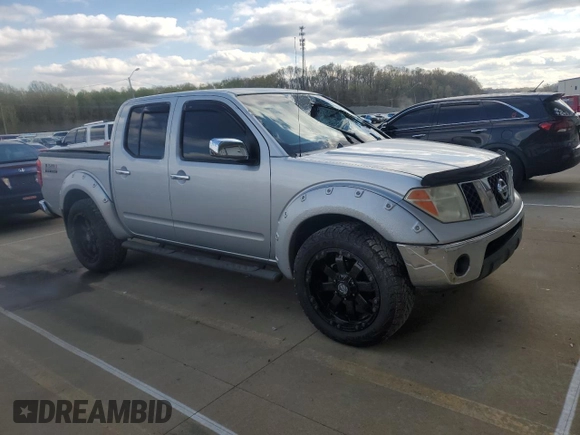 2006 Nissan Frontier SE with VIN 1N6AD07W36C423033, listed as a Copart auction lot 53135935 with 182,467 mi miles and Salvage title. Bid and sale history available at DreamBid. Image 4.