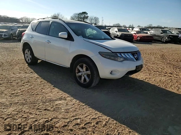 2009 Nissan Murano SL with VIN JN8AZ18U99W023234, listed as a Copart auction lot 47648235 with 221,729 mi miles and Salvage Title. Bid and sale history available at DreamBid. Image 12.