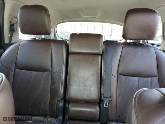 2013 Infiniti JX35 with VIN 5N1AL0MM4DC321306, listed as a Copart auction lot 70595124 with 96,626 mi miles and Salvage Title. Bid and sale history available at carsss.com. Image 10.