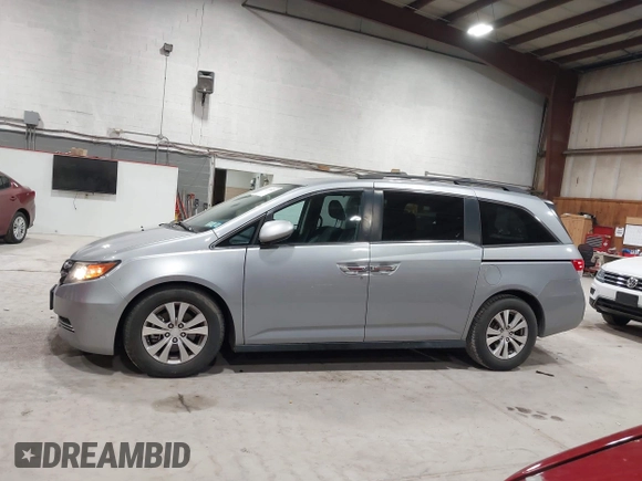 2016 Honda Odyssey EX-L with VIN 5FNRL5H64GB079561, listed as a IAAI auction lot 42176835 with 83,248 mi miles and . Bid and sale history available at carsss.com. Image 15.