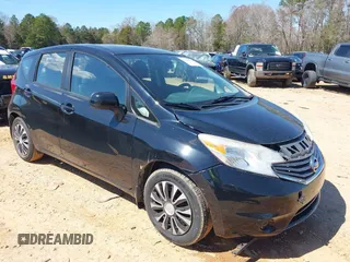 2014 Nissan Note S Plus with VIN 3N1CE2CP6EL370269, listed as a IAAI auction lot 41806626 with 115,344 mi miles and . Bid and sale history available at DreamBid. Image 1.
