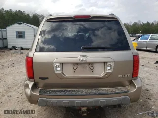 2003 Honda Pilot EX with VIN 2HKYF185X3H579951, listed as a Copart auction lot 49812365 with 197,341 mi miles and Salvage Title. Bid and sale history available at carsss.com. Image 6.