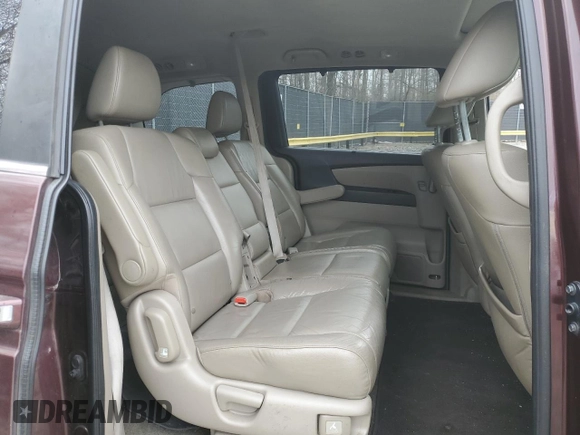 2011 Honda Odyssey EX-L with VIN 5FNRL5H69BB021633, listed as a Copart auction lot 50420415 with 265,213 mi miles and Salvage Title. Bid and sale history available at DreamBid. Image 11.