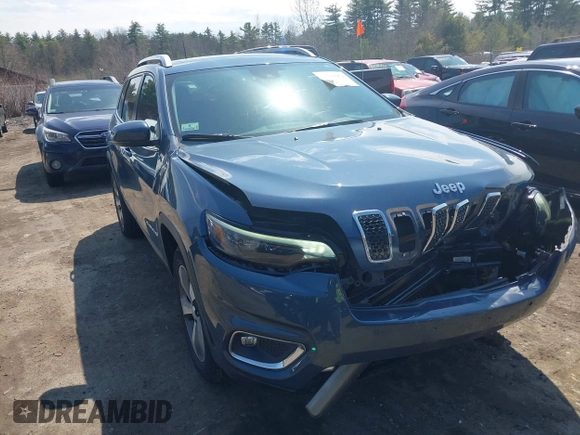 2021 Jeep Cherokee Limited z VIN 1C4PJMDX2MD201391, wystawiony jako IAAI lot #41999971 z przebiegiem 42 103 mil mil oraz . Historia ofert i sprzedaży dostępna na DreamBid. Obrazek 1.