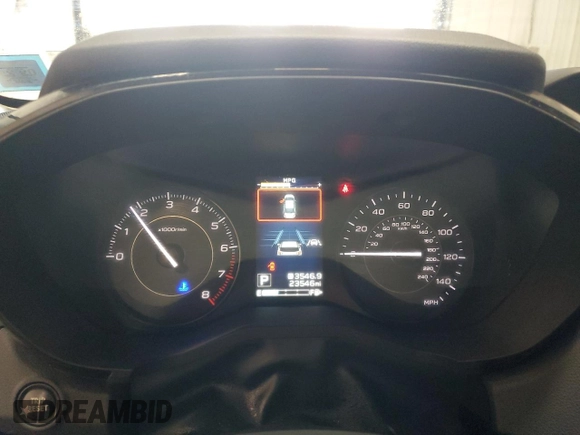 2020 Subaru Impreza with VIN 4S3GKAB61L3614851, listed as a Copart auction lot 52774055 with 23,546 mi miles and Salvage title. Bid and sale history available at DreamBid. Image 9.