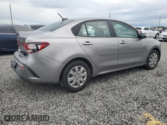 2023 Kia Rio S with VIN 3KPA24AD1PE531460, listed as a Copart auction lot 74285564 with 22,255 mi miles and Salvage Title. Bid and sale history available at DreamBid. Image 3.