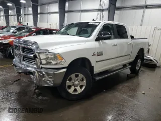2014 Ram 2500 SLT with VIN 3C6UR5DL0EG196153, listed as a Copart auction lot 72161983 with 142,391 mi miles and Salvage Title. Bid and sale history available at carsss.com. Image 1.