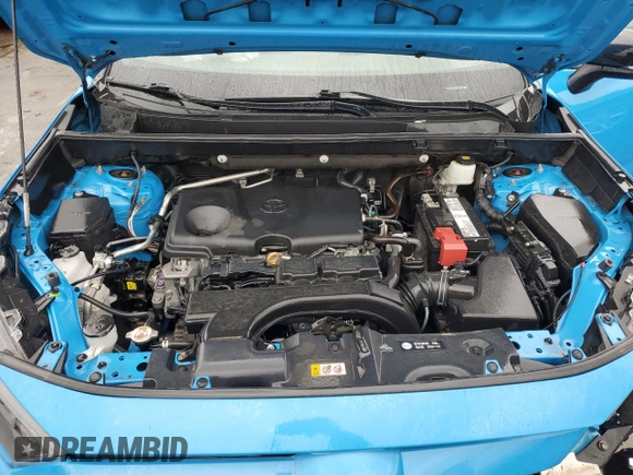 2019 Toyota RAV4 LE with VIN 2T3K1RFV6KW035136, listed as a Copart auction lot 47100395 with 88,568 mi miles and Salvage Title. Bid and sale history available at carsss.com. Image 14.