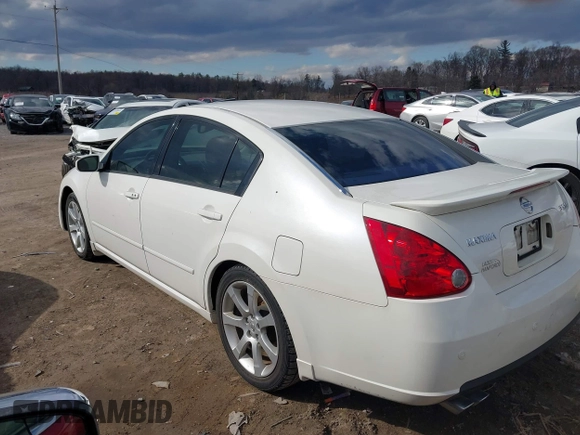 2007 Nissan Maxima SL with VIN 1N4BA41E27C855949, listed as a IAAI auction lot 41686253 with 145,698 mi miles and . Bid and sale history available at DreamBid. Image 3.