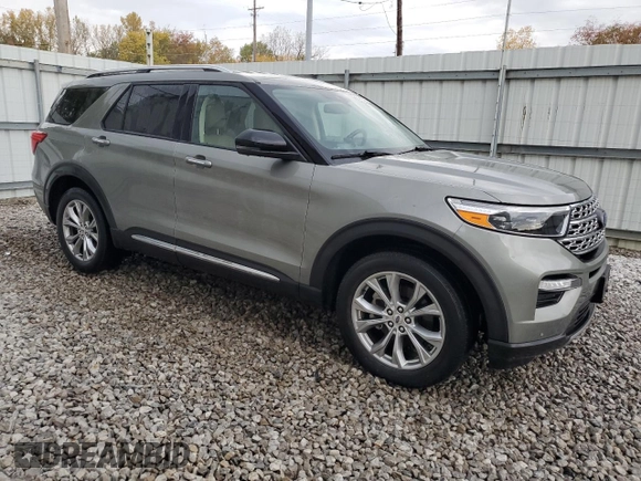 2020 Ford Explorer Limited with VIN 1FMSK8FH4LGB68133, listed as a Copart auction lot 78053484 with 78,251 mi miles and Clean Title. Bid and sale history available at carsss.com. Image 4.