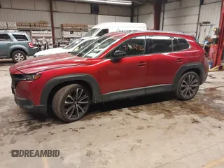 2023 Mazda CX-50 S Premium Plus with VIN 7MMVABEM8PN105411, listed as a IAAI auction lot 41378915 with 34,866 mi miles and . Bid and sale history available at DreamBid. Image 15.