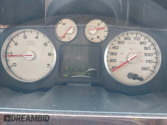 2007 Ford Five Hundred Limited with VIN 1FAHP25127G134527, listed as a IAAI auction lot 42480300 with 205,946 mi miles and . Bid and sale history available at DreamBid. Image 7.