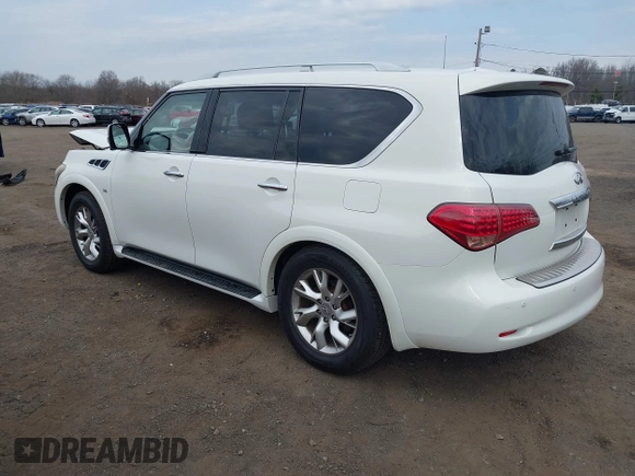 2014 Infiniti QX80 z VIN JN8AZ2NC0E9351569, wystawiony jako IAAI lot #41759656 z przebiegiem 111 892 mil mil oraz . Historia ofert i sprzedaży dostępna na DreamBid. Obrazek 3.