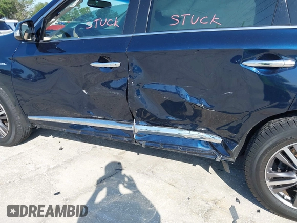 2016 Infiniti QX60 with VIN 5N1AL0MN4GC514410, listed as a IAAI auction lot 41918705 with 102,747 mi miles and . Bid and sale history available at DreamBid. Image 6.