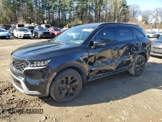 2021 Kia Sorento S with VIN 5XYRLDLC5MG059749, listed as a Copart auction lot 52752395 with 55,235 mi miles and Clean Title. Bid and sale history available at carsss.com. Image 1.