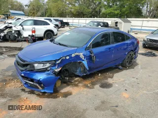 2019 Honda Civic LX with VIN 19XFC2F63KE016017, listed as a Copart auction lot 50440945 with 122,073 mi miles and Salvage Title. Bid and sale history available at DreamBid. Image 1.