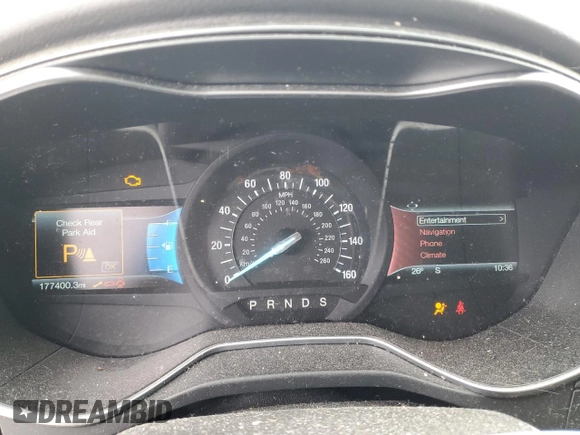 2015 Ford Fusion Titanium with VIN 3FA6P0D91FR126767, listed as a Copart auction lot 46159065 with 177,400 mi miles and Clean Title. Bid and sale history available at carsss.com. Image 9.