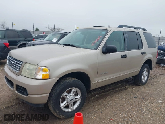2005 Ford Explorer z VIN 1FMDU63K25UB70832, wystawiony jako IAAI lot #41788209 z przebiegiem 236 677 mil mil oraz . Historia ofert i sprzedaży dostępna na DreamBid. Obrazek 2.