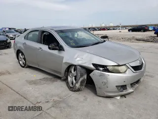 2009 Acura TSX with VIN JH4CU26679C010141, listed as a Copart auction lot 53946755 with 0 mi miles and Salvage Title. Bid and sale history available at carsss.com. Image 4.