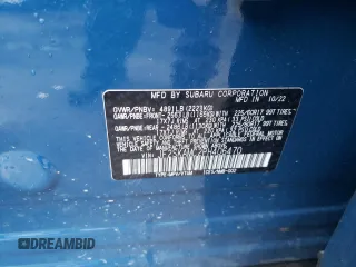 2023 Subaru Forester Wilderness с VIN JF2SKAMC2PH406470, выставлен на аукционе Copart как лот 62709665 с пробегом 41 932 миль миль и Списание • Salvage title. История ставок и продаж доступна на DreamBid. Изображение 12.