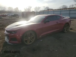 2017 Chevrolet Camaro 1LT with VIN 1G1FB1RS2H0103200, listed as a Copart auction lot 49154145 with 0 mi miles and Salvage Title. Bid and sale history available at carsss.com. Image 1.