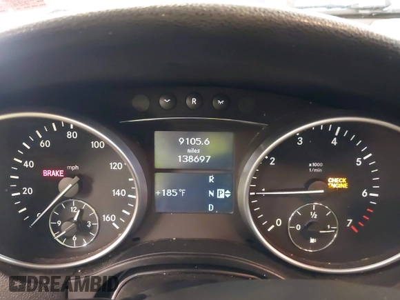2007 Mercedes-Benz M 350 with VIN 4JGBB86E07A174557, listed as a IAAI auction lot 41986551 with 138,697 mi miles and . Bid and sale history available at DreamBid. Image 7.
