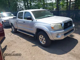 2005 Toyota Tacoma PreRunner with VIN 5TEKU72N05Z038222, listed as a IAAI auction lot 42438336 with 180,411 mi miles and . Bid and sale history available at DreamBid. Image 1.