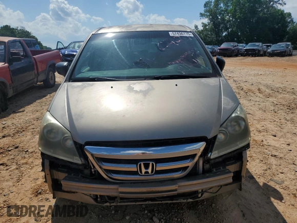 2007 Honda Odyssey LX with VIN 5FNRL38287B080407, listed as a Copart auction lot 57436115 with 238,333 mi miles and Salvage title. Bid and sale history available at DreamBid. Image 5.